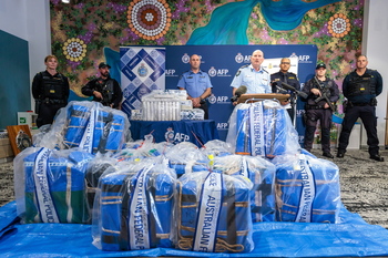 Australia decomisa más de 800 kilos de cocaína de un barco