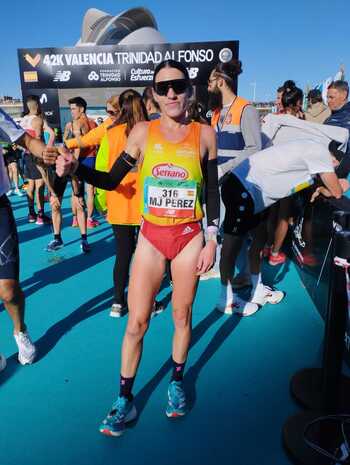 María José Pérez logra mínima olímpica en maratón