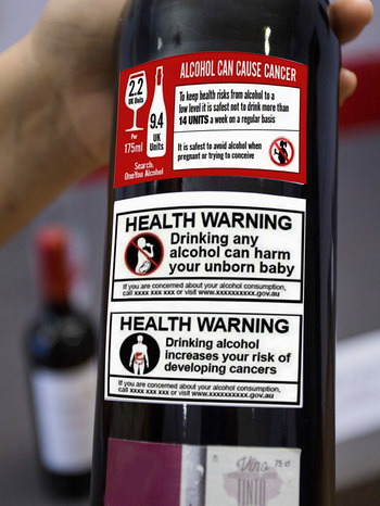 El etiquetado tóxico del vino, en stand by