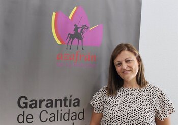 Valentina Cabra, primera mujer en presidir la DOP Azafrán