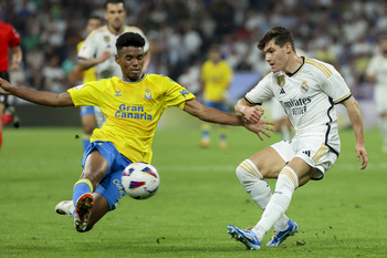 Fran García, titular con el Real Madrid