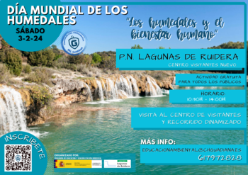 La CHG celebrará el día de los humedales en Las Lagunas
