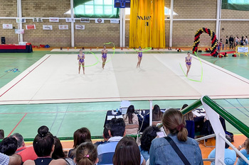 Argamasilla de Calatrava celebra su torneo de gimnasia rítmica