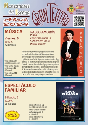 Abril arranca en el Gran Teatro con música de Pablo Amorós
