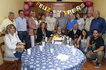 Patrocinio Carrero celebra 100 años de intensa vida