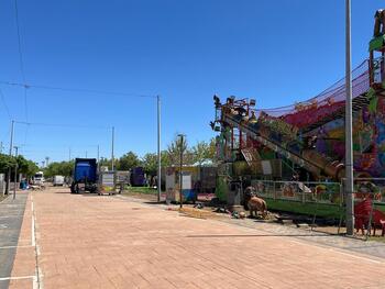 El recinto ferial se transforma para la Feria de Mayo