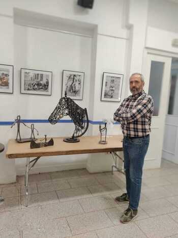 Manuel Sánchez Galán expone su obra en Madrid