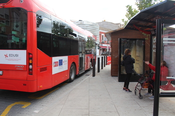 El servicio público de autobús crece un 22% en Alcázar