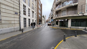 La calle Rosa permanecerá cortada el domingo por obras