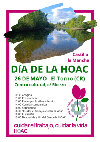 La HOAC de Toledo y Ciudad Real celebrarán su Día en El Torno