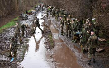 Alemania despliega al Ejército por las inundaciones en Sajonia