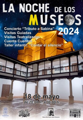 Ciudad Real se celebrará este sábado la Noche de los Museos