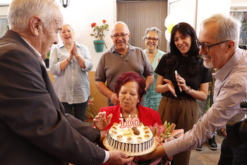Gregoria Cambero Basquero celebra sus cien años de vida