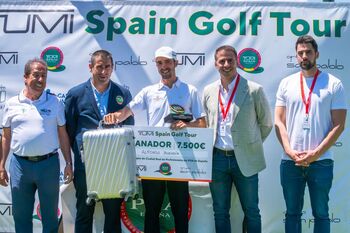 Alfonso Buendía, ganador del III Open de Ciudad Real PGA