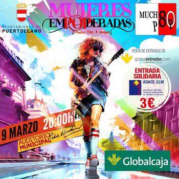 Puertollano celebrará el concierto 'Mujeres EmPOPderadas'