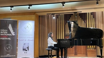 Alicia Muñoz, segunda en un concurso internacional de piano