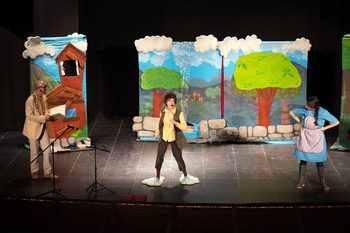 El teatro de Argamasilla se transforma en un aula de inglés