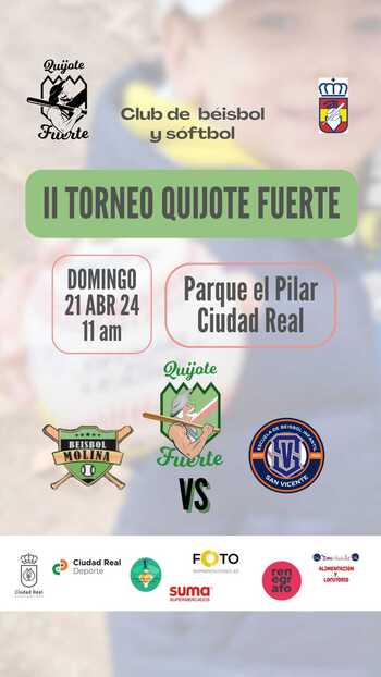 Este domingo se celebra el II Torneo Quijote Fuerte