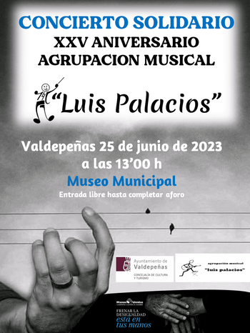 Concierto solidario de la Agrupación Musical Luis Palacios